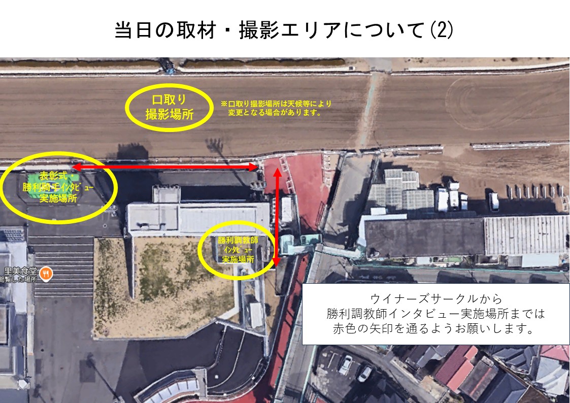 当日の取材・撮影エリアについて2